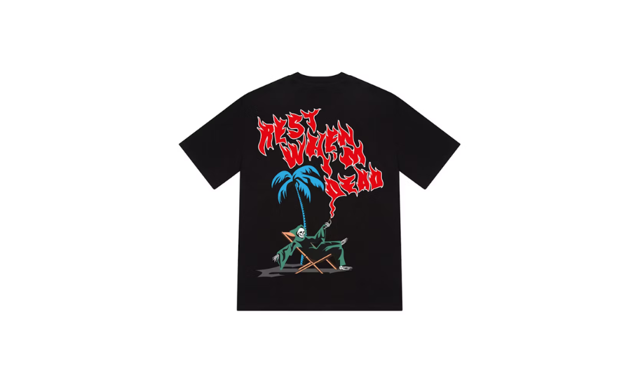 Trapstar Rest When I'm Dead Tee Black/Multi