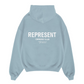 Represent Owners Club Hoodie Powder Blue