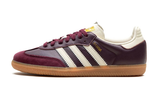 adidas Samba OG Maroon Gold Metallic