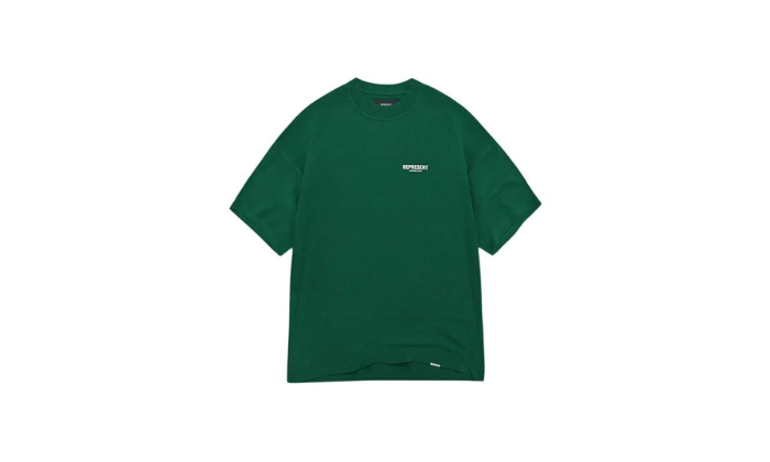 Represent Owner's Club T-Shirt Racing Green/White