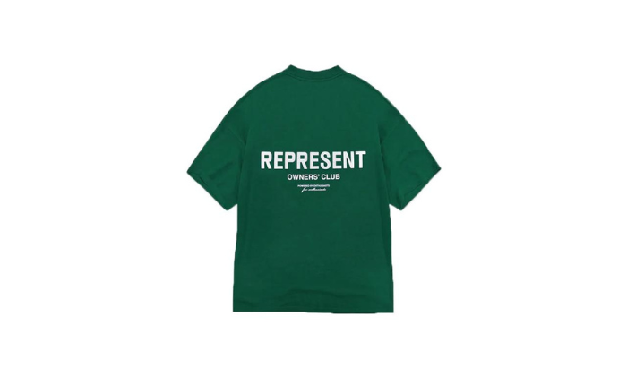 Represent Owner's Club T-Shirt Racing Green/White