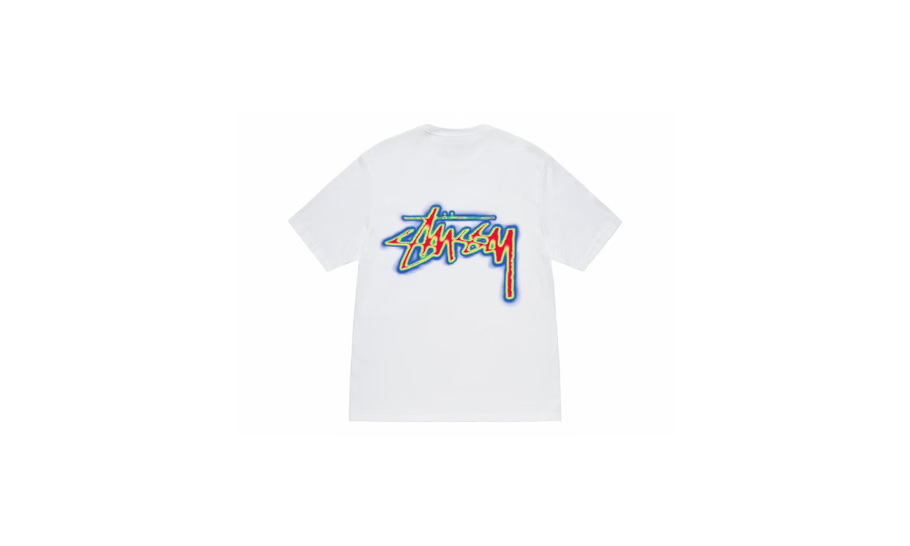 Stussy Thermal Stock Tee White