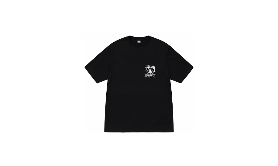 Stussy Fresh Foils Tee Black