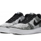 Nike Air Force 1 Flyknit 2 Black Pure Platinum