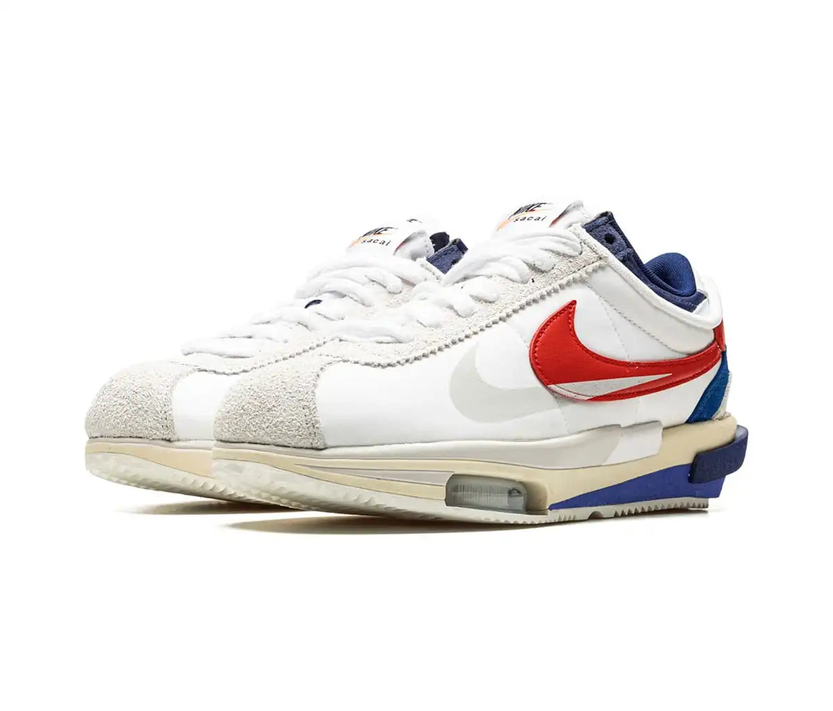 Nike Zoom Cortez SP sacai White University Red Blue