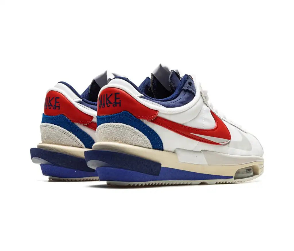 Nike Zoom Cortez SP sacai White University Red Blue