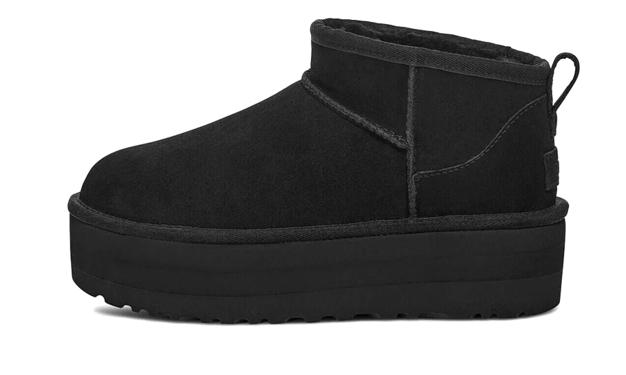 UGG Classic Ultra Mini Platform Boot Black (Women's)