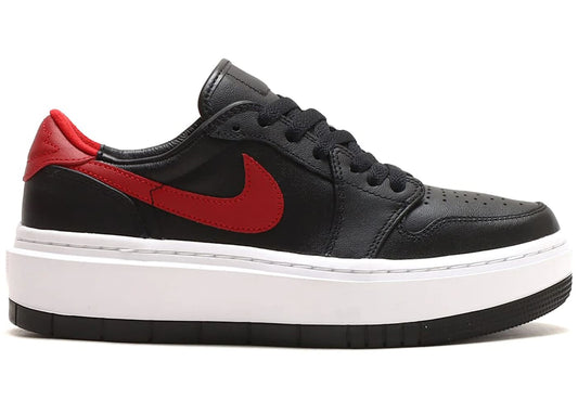 Jordan 1 Elevate Low Black Gym Red White (Women's)