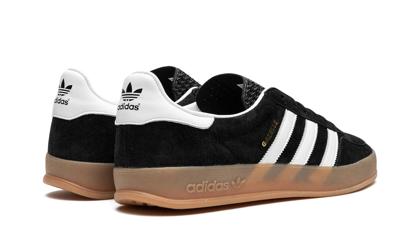 adidas Gazelle Black White Gum