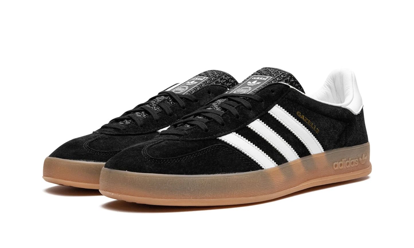 adidas Gazelle Black White Gum