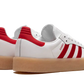 adidas Sambae White Better Scarlet Gum (Women's)