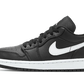 Jordan 1 Low Black White (Women's)