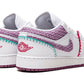 Jordan 1 Low White Light Bordeaux (GS)