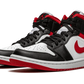 Jordan 1 Mid Gym Red Black White