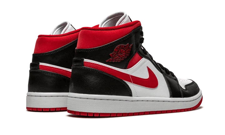 Jordan 1 Mid Gym Red Black White