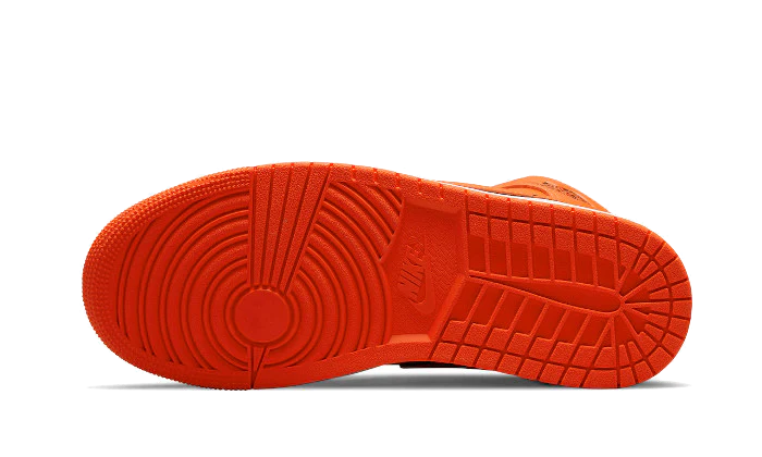 Jordan 1 Mid SE Rush Orange Crimson Bliss (Women's)