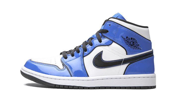 Jordan 1 Mid Signal Blue