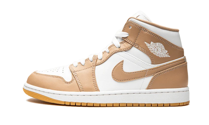 Jordan 1 Mid Tan Gum 