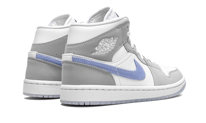 Jordan 1 Mid Wolf Gray Aluminum (Women's)