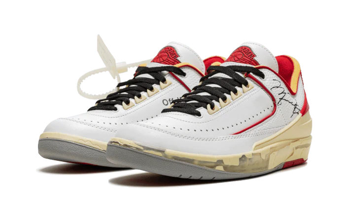 Jordan 2 Retro Low SP Off-White White Red