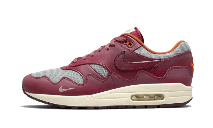 Nike Air Max 1 Patta Waves Rush Maroon (s Braceletom)