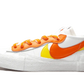 Nike Blazer Low sacai White Magma Orange