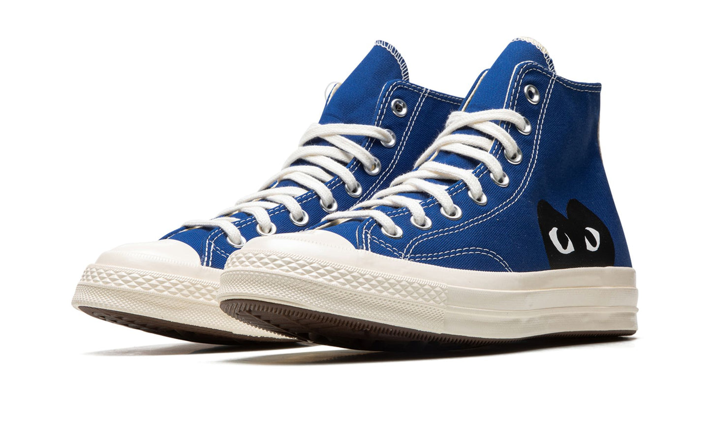 Converse Chuck Taylor All Star 70 Hi Comme des Garcons PLAY Blue Quartz