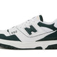 New Balance 550 White Dark Green