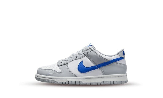 Nike Dunk Low Mini Swoosh Wolf Grey Game Royal (GS)