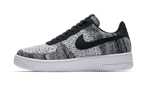 Nike Air Force 1 Flyknit 2 Black Pure Platinum