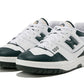 New Balance 550 White Dark Green