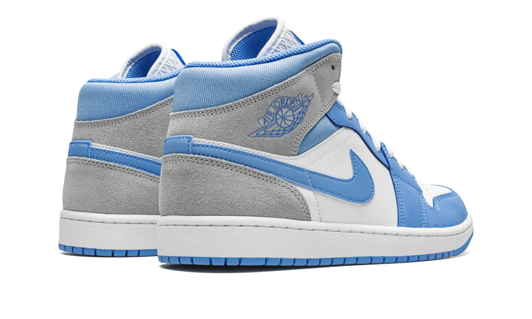 Jordan 1 Mid University Blue Grey