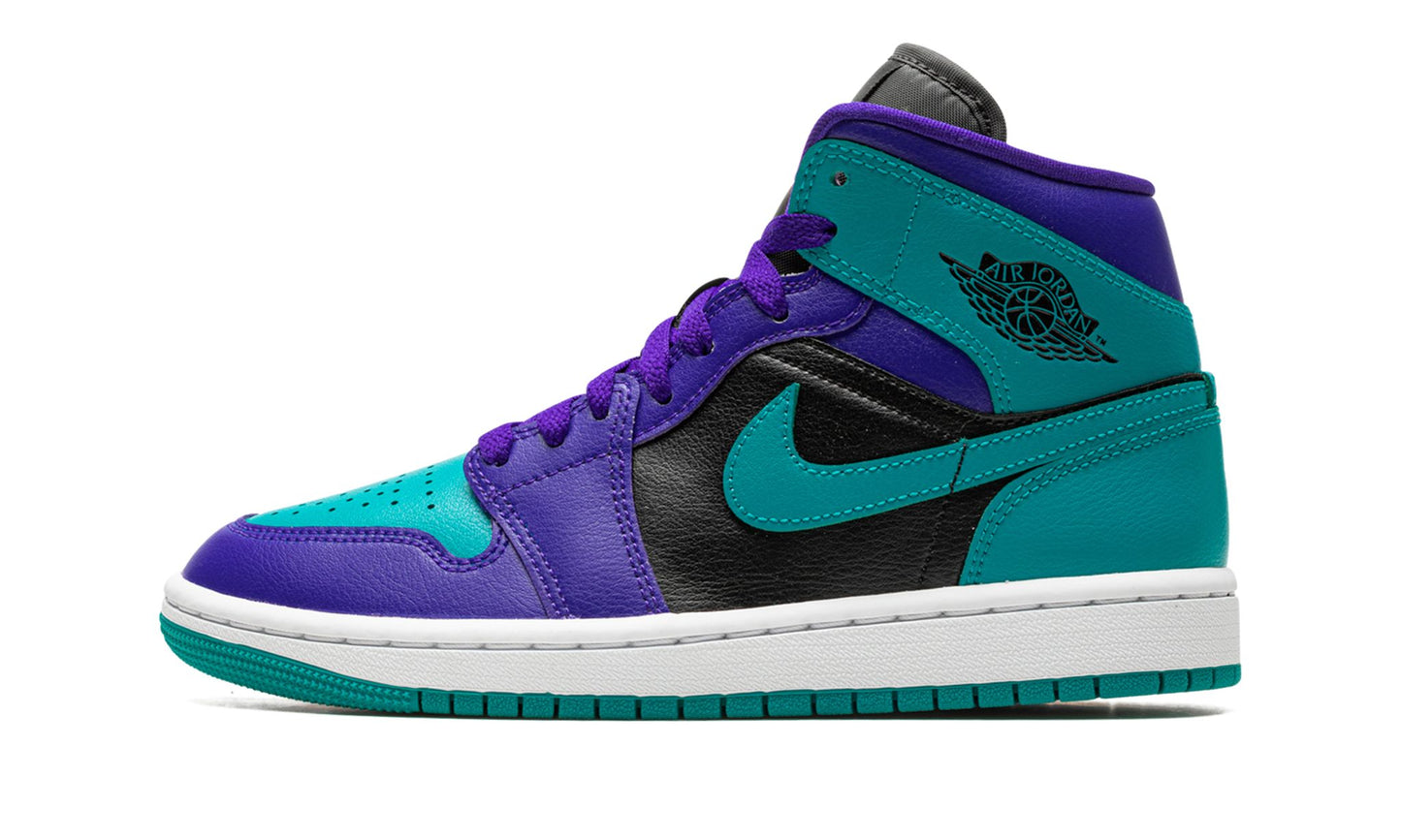 Jordan 1 Mid Black Grape (Women's)