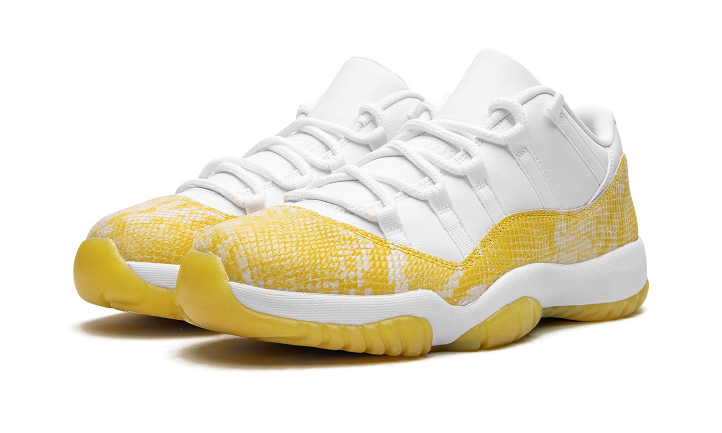 Jordan 11 Retro Low Yellow Snakeskin (Women's)