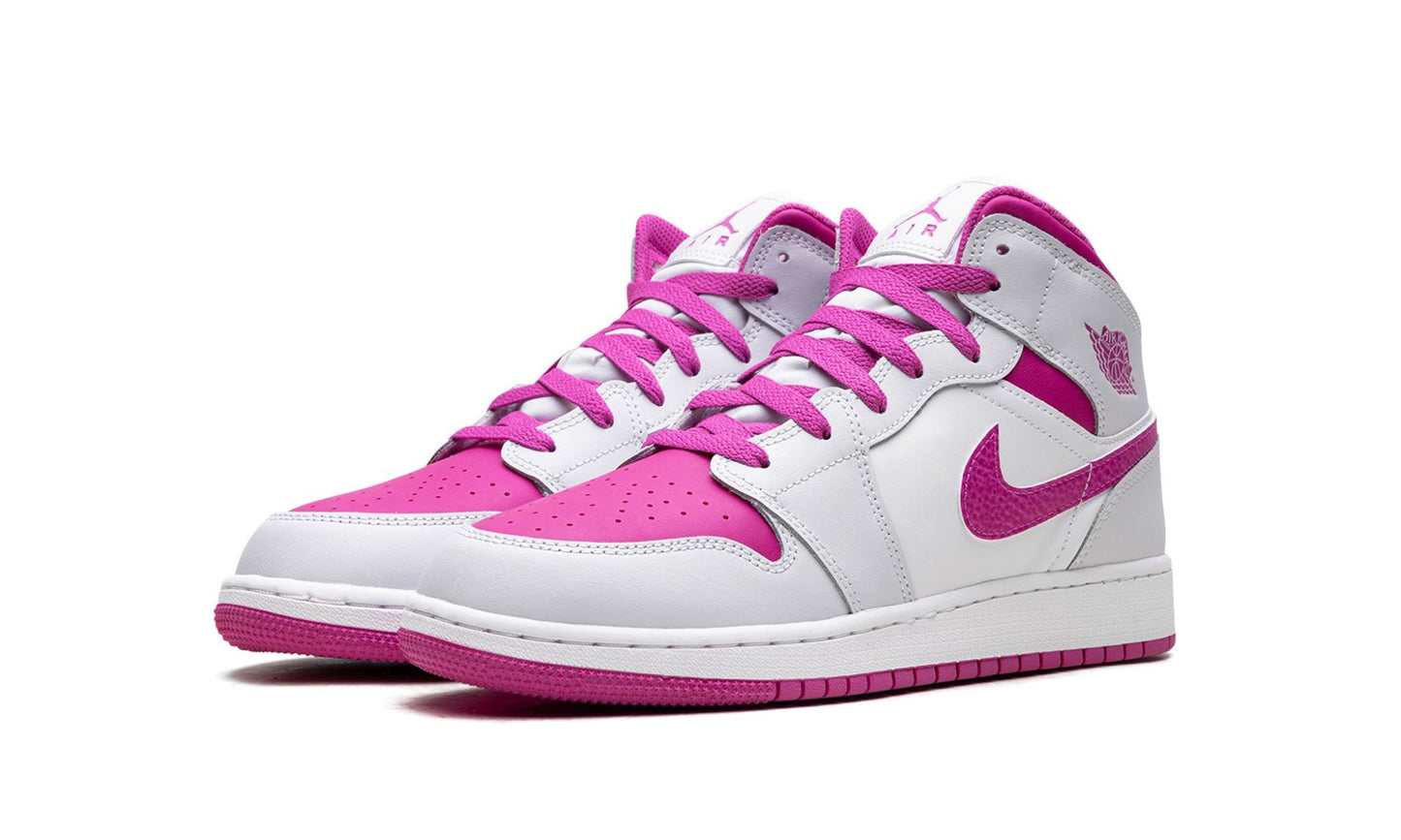 Jordan 1 Mid Fire Pink (GS)