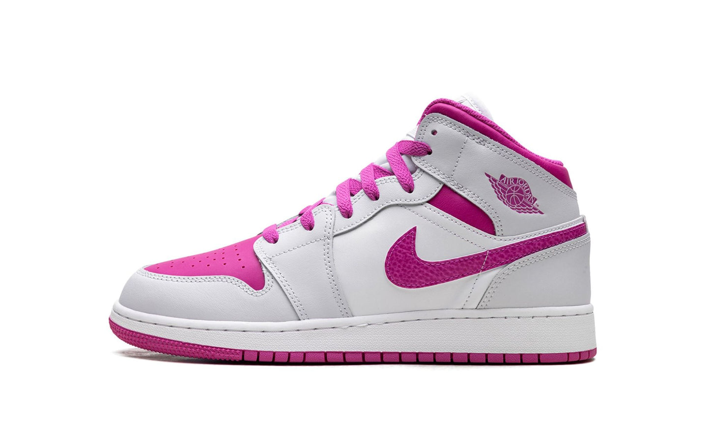 Jordan 1 Mid Fire Pink (GS)