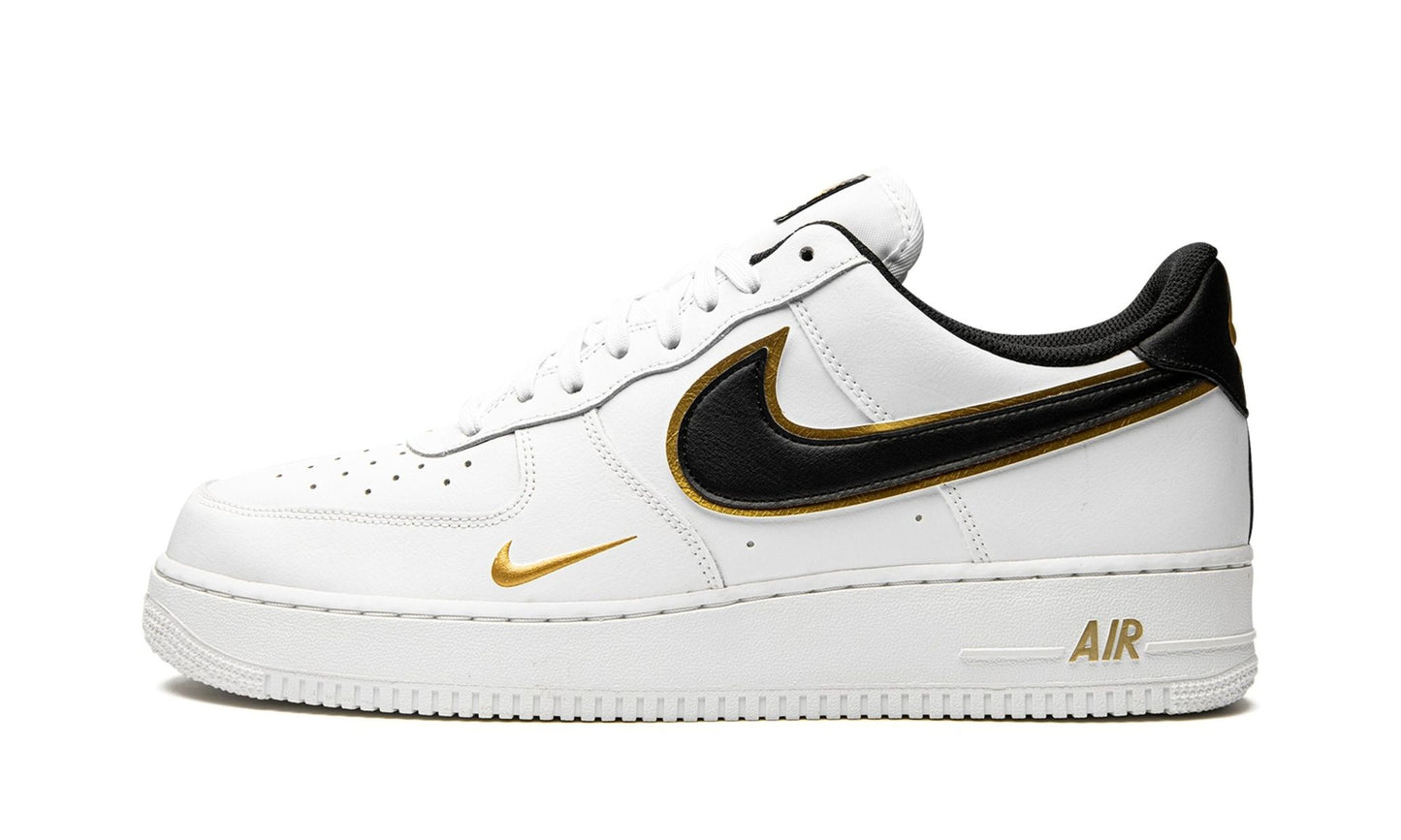 Nike Air Force 1 Low '07 LV8 Double Swoosh White Metallic Gold