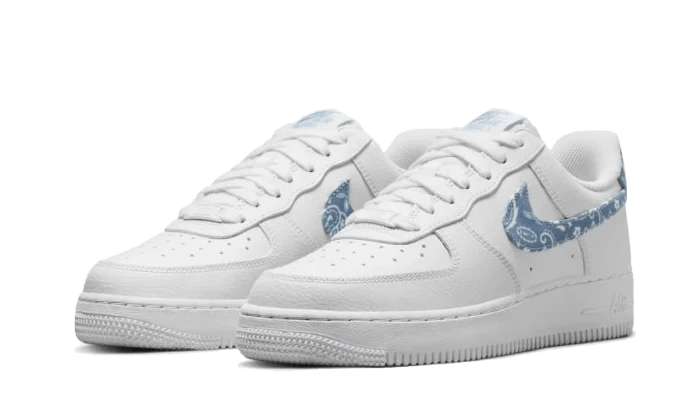 Nike Air Force 1 Low '07 Essential White Worn Blue Paisley (Women's)