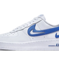 Nike Air Force 1 Low '07 FM Cut Out Swoosh White Game Royal