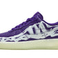 Nike Air Force 1 Low '07 QS Purple Skeleton Halloween (2021)