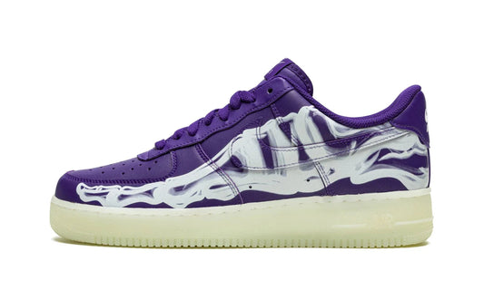 Nike Air Force 1 Low '07 QS Purple Skeleton Halloween (2021)