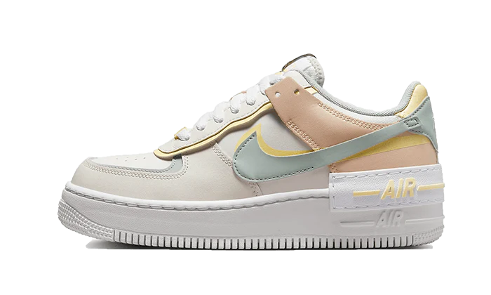 Nike Air Force 1 Low Shadow Sail Light Silver Citrón Tint (Women's)