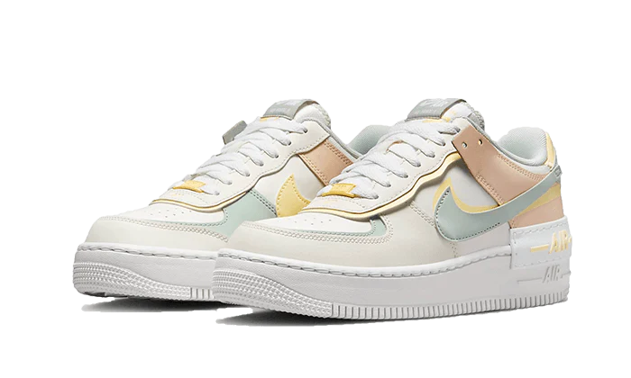 Nike Air Force 1 Low Shadow Sail Light Silver Citrón Tint (Women's)