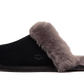 UGG Scuffette II Slipper Black Grey (Women's)