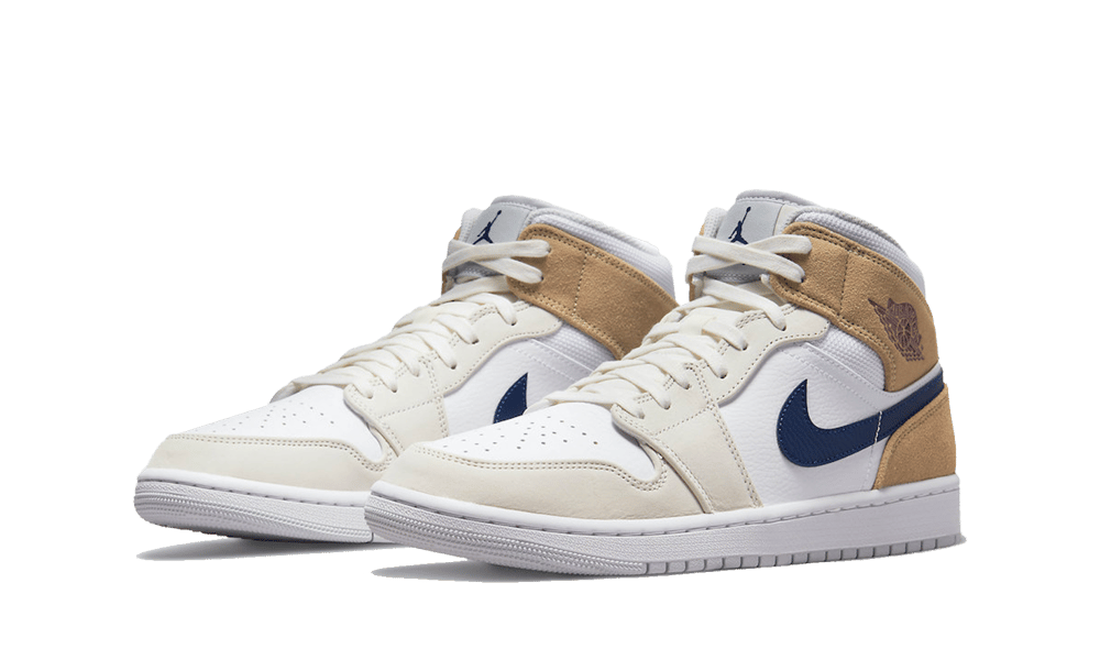 Jordan 1 Mid Tan Suede - soleHub