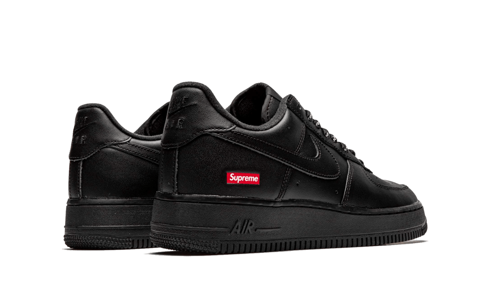 Nike Air Force 1 Low Supreme Black - soleHub