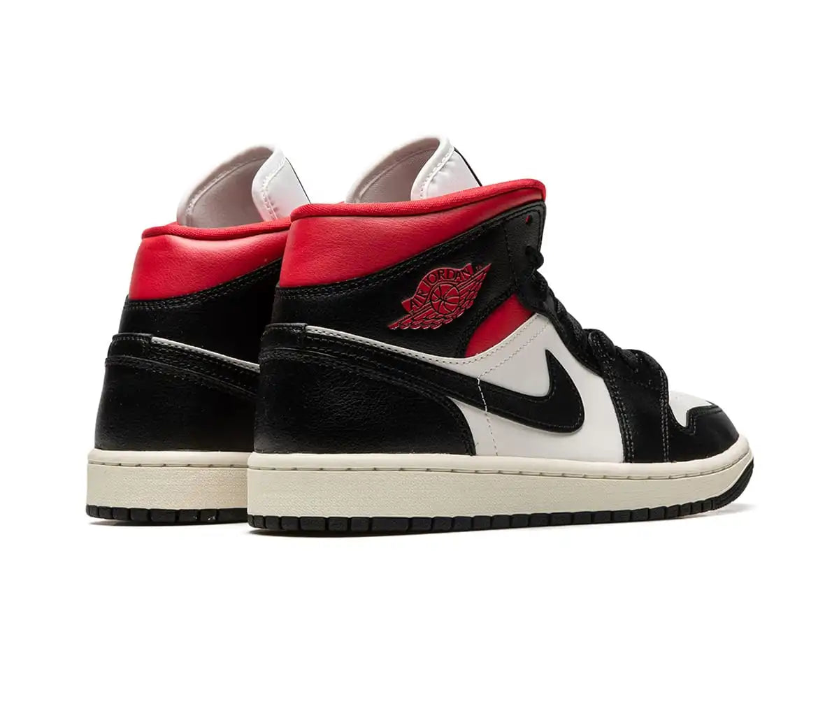 Jordan 1 Mid Black Gym Red Panda (W) - soleHub