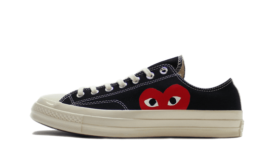 Converse Chuck Taylor All-Star 70s Low CDG PLAY Black - soleHub