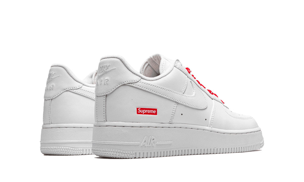 Nike Air Force 1 Low Supreme White - soleHub